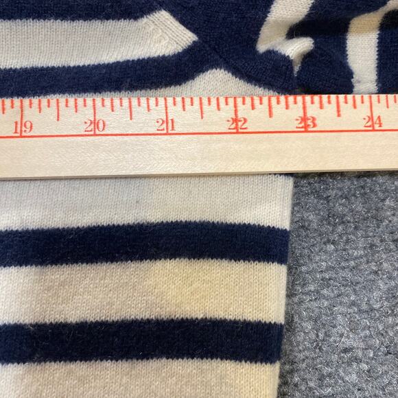 Polo Ralph Lauren Womens Size XL Hotel De Ralph Optic Stripe Cashmere Sweater - Picture 10 of 10